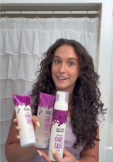 Curly Hair Routine with Not Your Mother's Products