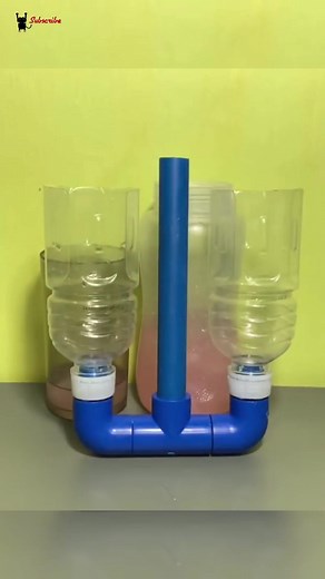 DIY Aquarium Filter form used bottles #aquariumfish #bettafish #guppies #guppyfish #goldfish #mollyfish #tiktokawards2022 #trending #airpump #cleaner