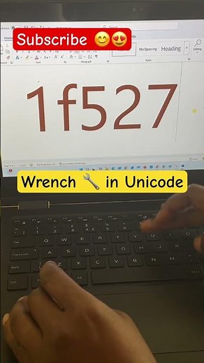 Transform numbers into a tool 🔧 in Unicode #spanner