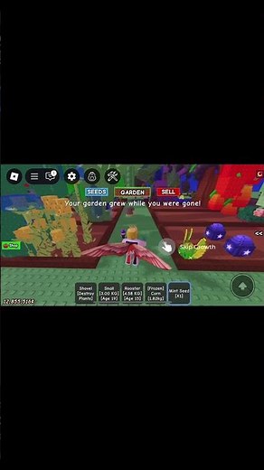 How to do loading screen method in grow a garden