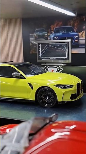 “BMW M4 on Mini Dyno! 🔥 Realistic Model Garage Test”