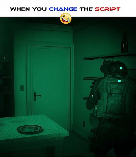 When You Don't Follow The Script😂 #gaming #callofduty #shorts