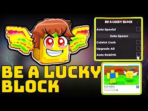 Be a Lucky Block Script NO KEY 2026 🔥 | AUTOFARM, DUPE, TELEPORT + More (Mobile & PC)