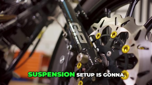 Harley Davidson Custom Bike Suspension and Performance Mod