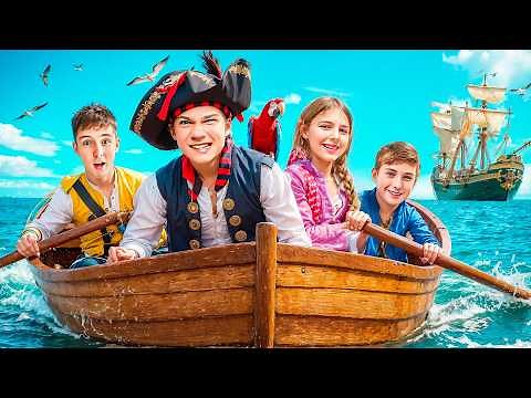 24 HOURS on a Pirate Ship Challenge