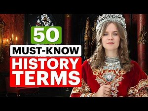 50 HISTORY words you MUST KNOW in 12 MINUTES! Boost your vocabulary and prepare for the English exam