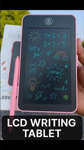 LCD Writing Tablet & PencilBox(2 in 1) unboxing and testing #youtubeshorts #ytshorts