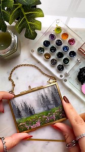 15K views · 367 reactions | Adding pressed flowers to my meadows has become my favorite thing! 殺 #forest #Christmas #winter | Gladiis Art | Facebook