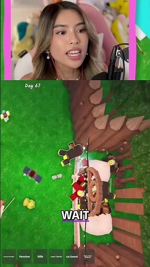 Kat Plays Roblox: 99 Nights In the Forest #shorts