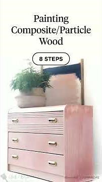 Painting Composite wood furniture
