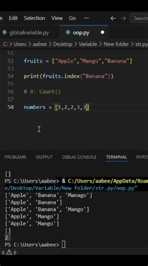 🐍 MASTER PYTHON LIST COUNT() IN 10 SECONDS!