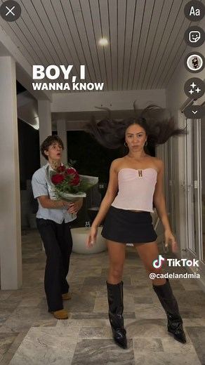 I think he’s obsessed with me 😍🤷‍♀️ | mia puckett and her boyfriend