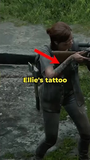 Did you know? Ellie's tattoo #TheLastOfUs