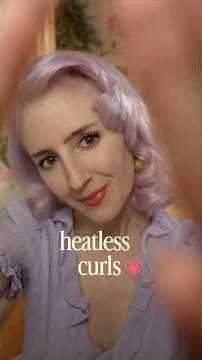 POV you're getting pampered at the vintage salon ♡ personal attention and hair parting
