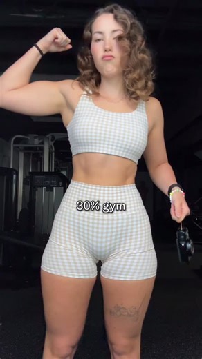 Alice on Instagram: "The gym builds muscle, but the kitchen shows it. 30% training, 70% fueling #selfimprovement #personalgrowth #fitnesslifestyle"