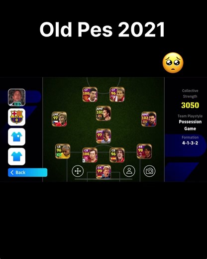 Pes old days ￼￼🥺#football #efootball #efootball2024 #gameplay