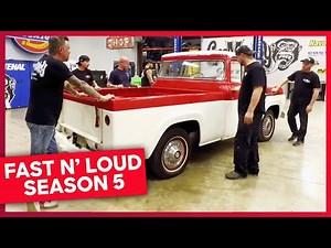 The Gas Monkeys Start Work on a Ford Truck! | Fast N' Loud BEST Episodes