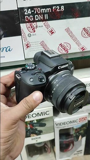 Canon R50 + 18-45 Lens Used Price 175,000 Only Complete Box