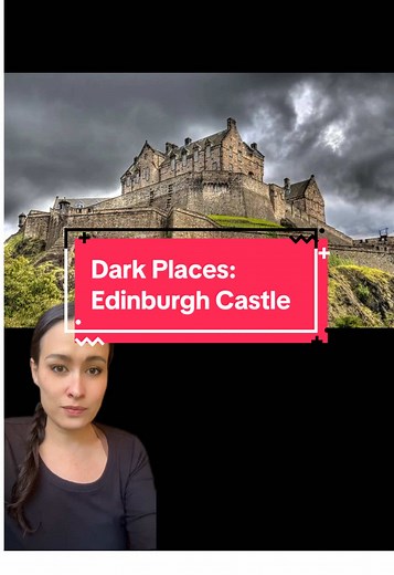 Scotland really knows how to do haunted castles #darkhistory #haunted #edinburghcastle #darkplaces #horror