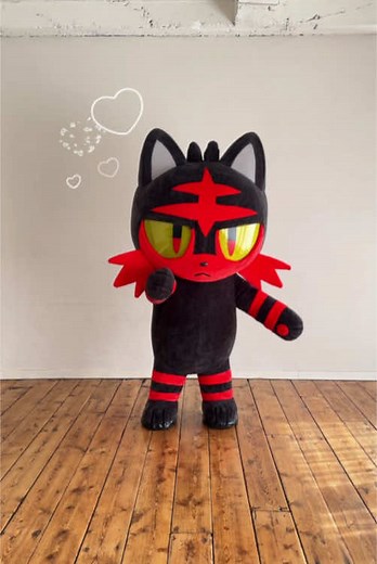 Litten: Adorable Pokémon Illustrations and Dance