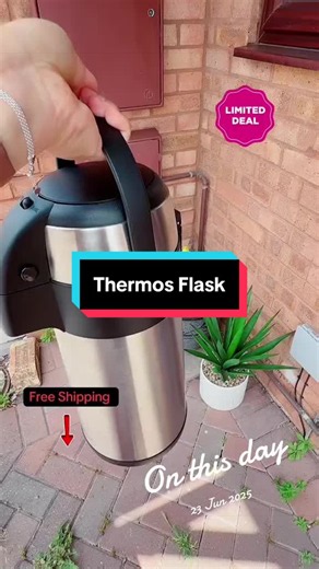 Stainless Steel Thermos Flask for Summer Holidays – Summer Sale