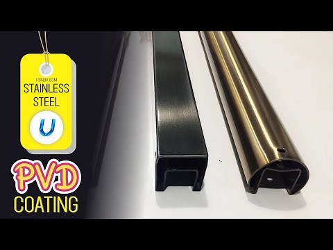 PVD Coating For Stainless Steel Tubes Detailed Information.