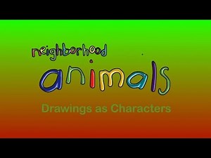 Antonio Wolanin’s Character Pack: Wave 3 - Neighborhood Animals Drawings as Characters