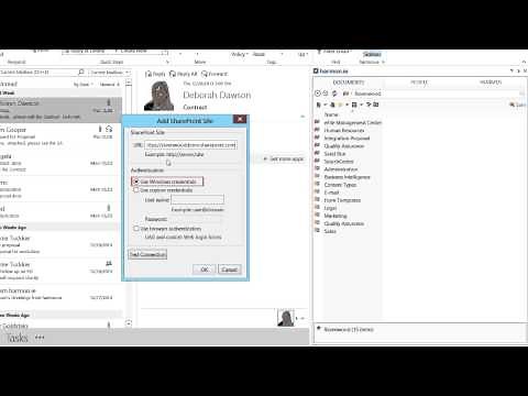 harmon.ie for Outlook - Training Videos - Add SharePoint Sites