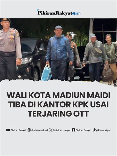 Wali Kota Madiun Ditangkap KPK Dalam OTT