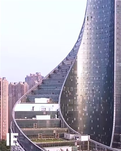 67K views · 500 reactions | Tienshu Building is a beautiful feat of engineering that also celebrates Chinese culture with the kanji all across its facade. : Instagram/ shanghai.dre | Interesting Engineering | Facebook