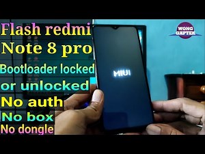 Flash Redmi Note 8 Pro (Begonia) || flash redmi note 8 pro tanpa ubl