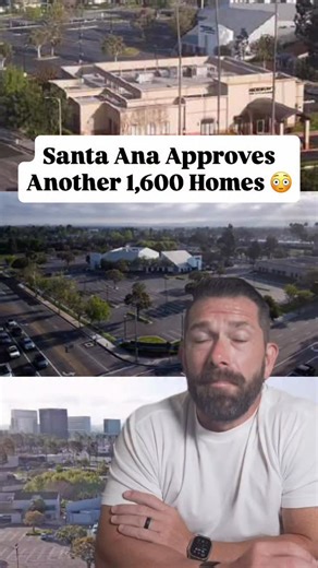 It’s official: Santa Ana City Council has approved The Village Santa Ana…..one of the largest redevelopment projects in the city’s history. Here’s what’s coming to the current South Coast Plaza Village site: 🏠 1,583 new homes (in buildings up to 25 stories) 🏢 300,000 sq. ft. of office space 🛍 80,000 sq. ft. of shops & restaurants 🌳 13.8 acres of open space (7.5 acres public) 💰 $9.3M in community benefits $7.1M for affordable housing 📆 Built in five phases over 20 years The project, led by 