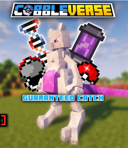 Catching mewtwo in 1.7.2! #cobblemon #pokemon #howto #minecraft #youtube