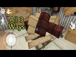 All 3 Ways To Get Out Of Stall | Ice Scream 3 Horror Neighborhood