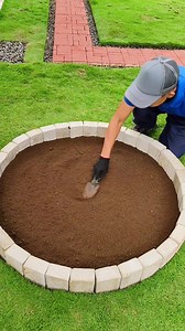 1.6M views · 17K reactions | The Art of Three Garden Pot on Round Landscaping | DIY Landscape Garden Design Ideas Part 20 | Oliver Uriarte | Facebook