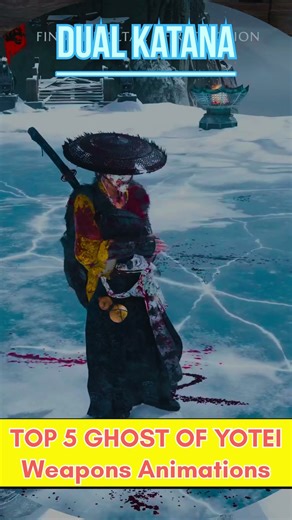 Top 5 Most Satisfying Weapon Cleaning Animations in Ghost of Yōtei | PS5 4K