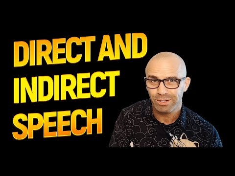 Learn Direct and Indirect Speech | ESL Grammar Lesson Explained