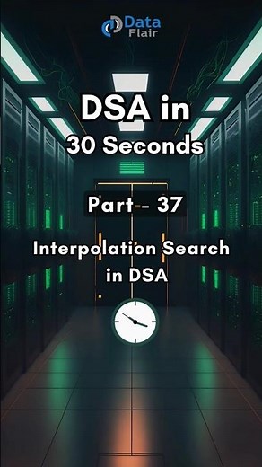 Interpolation Search #dsa #code