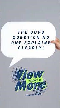 Encapsulation Explained in 60 Seconds | Java OOP Tutorial #oop #encapsulation #java #interview