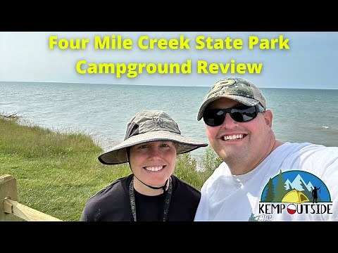 Four Mile Creek State Park Campground Review | Best Place to Camp Near Niagara Falls in New York