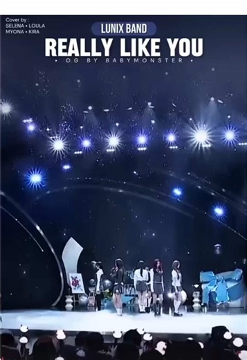 REALLY LIKE YOU COVER BY LUNIX 🩷 . . . . SELENA : @瑟蕾娜 \\ 𝘚̲𝘦̲𝘭𝑒̅𝘯̲𝘢 .! LOULA : @LOULA ꒰🐾꒱ MYONA : @.☘︎ ݁˖ KIRA : @𝐾𝑖𝑚 𝐸𝑙𝑎𝑟𝑎 • 𝑘𝑐𝑎✨🎸 . . . . #fyp #foryou #fypシ゚ #kca #babymonster . . . . EDIT : @IØИ