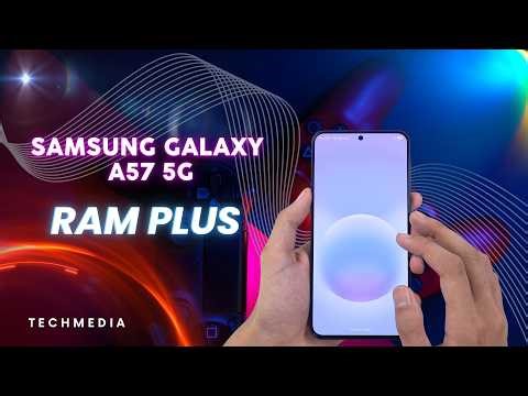 Enable RAM Plus on Samsung Galaxy A57 5G
