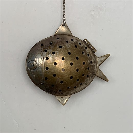 Vintage Tea Strainer, Bronze Fish, Old Tea Strainer, Collectible Tea Strainer, Retro Decor, Tea Ceremony, Gift Idea, Vintage Gift. - Etsy Canada