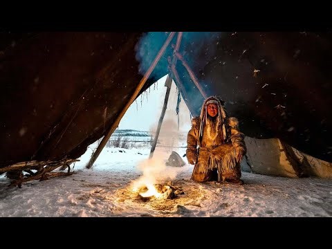 How “Crazy” Native American Tipi Survived the Worst Winter Ever – Survival Technique Explained