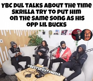 98K views · 185 reactions | Skrilla was trying to show unity in Philadelphia by putting two rivals on the same song YBC Dul and Lil Bucks , but YBC Dul wasn’t jacking it ( via @bfgpodcast_ ) | Best's Point Of View TV | Facebook