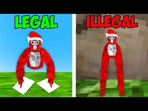 LEGAL Vs ILLEGAL Gorilla Tag Mods (UPDATED)
