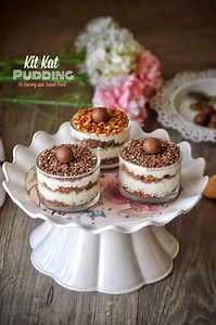Kit Kat Pudding - Savory&SweetFood