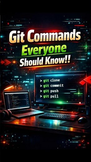 Git Commands Every Developer Must Know 🔥 | Git Basics for Beginners #git #github #learncoding