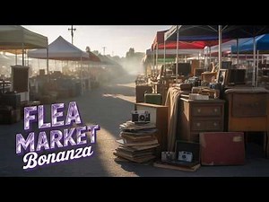 FLEA MARKET – Hunting for Treasures Among Mountains of Junk!