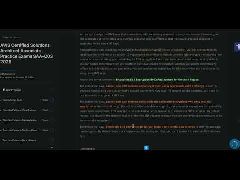 Mogging AWS SAA exam - 3. Question - Category: CSAA – Design Secure Architectures